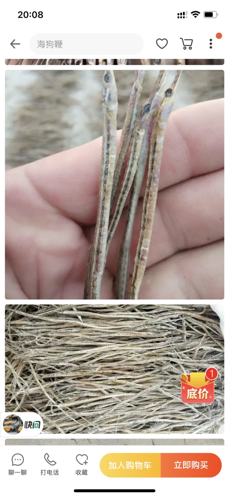 【实力】干海龙海产品干货食材滋补煲汤批发100g