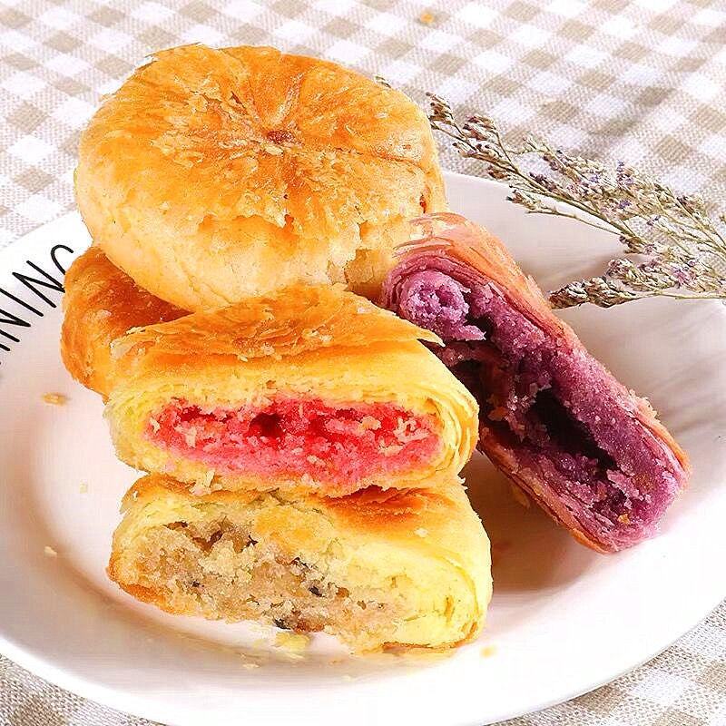 酥饼老婆饼整箱5斤糕点零食月饼传统糕点点心千层酥小吃糕点