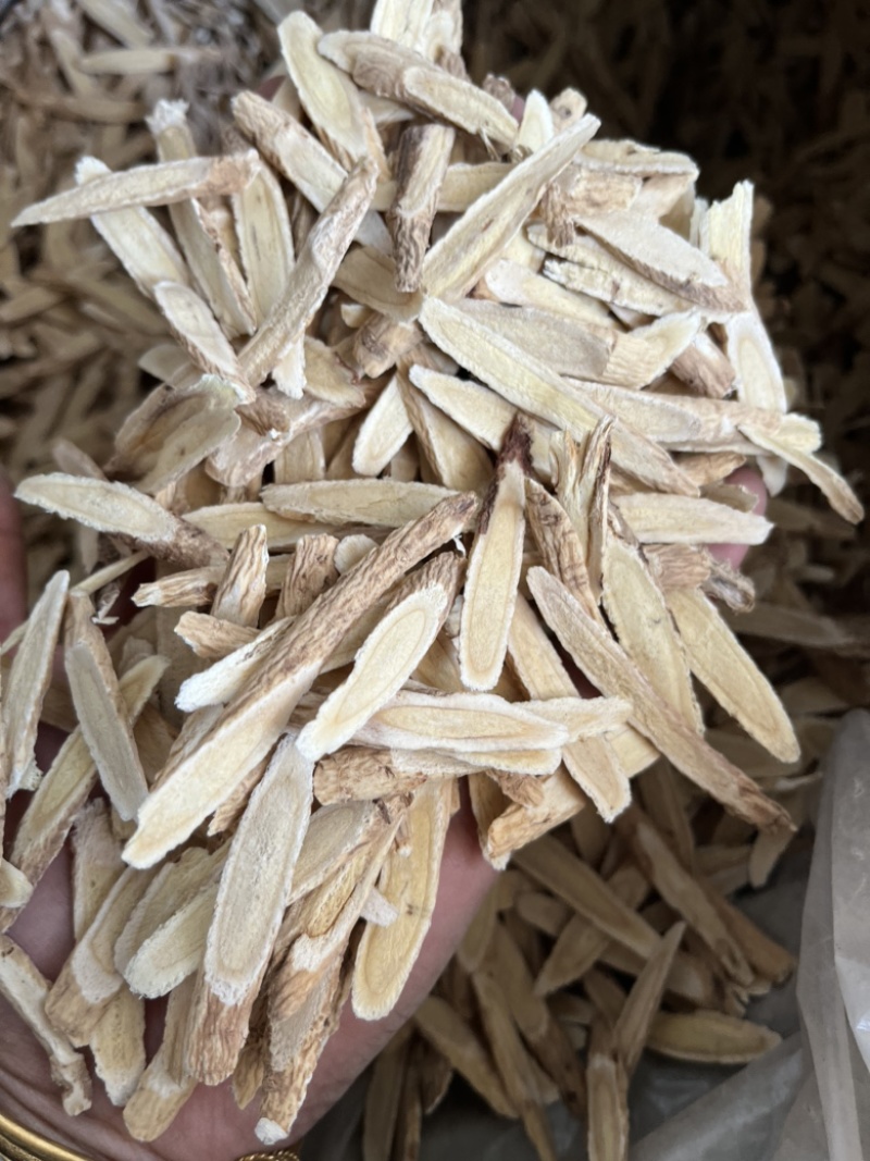 【文斌药业】黄芪斜片黄芪。柳叶片黄芪大片文斌药业