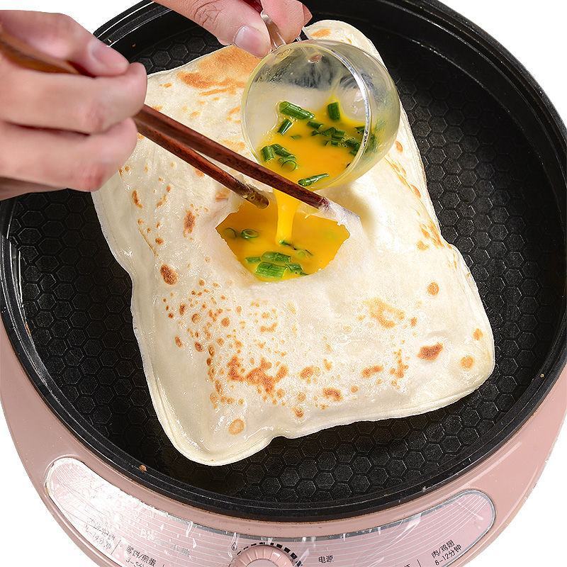 鸡蛋灌饼皮半成品葱油饼手抓饼早餐食品圆形鸡蛋灌饼批发摆摊