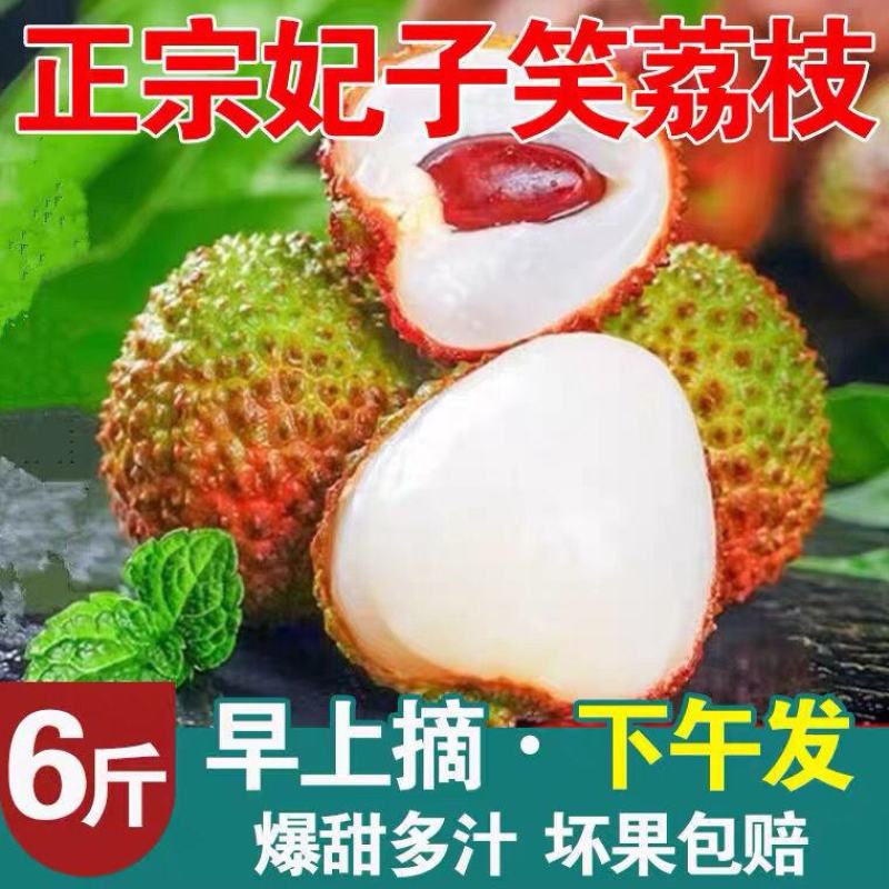 广西贵港荔枝新鲜现摘应季水果批发