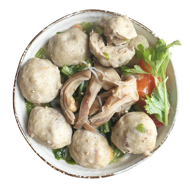 潮食汇潮汕手工胡椒猪肚丸猪肉丸火锅食材麻辣烫豆捞丸