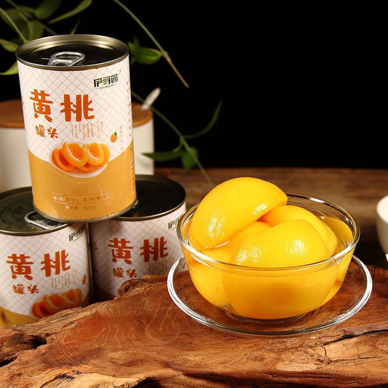 多口味水果罐头砀山糖水黄桃罐头整箱新鲜橘子菠萝杨梅杏草莓