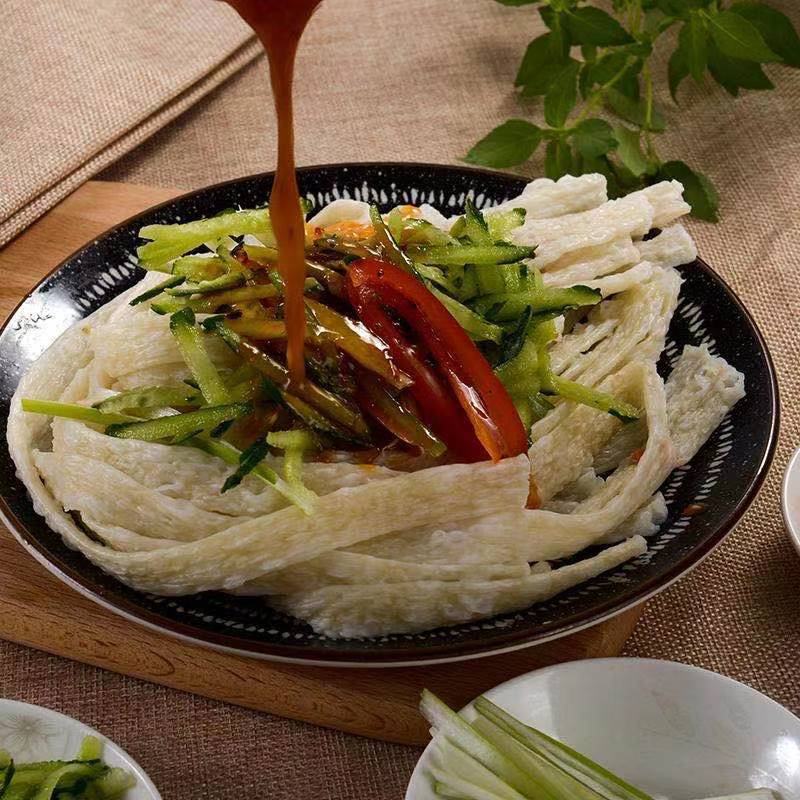 牛筋面凉拌速食小吃凉皮辣条店专用免煮河南特产散装批发厂家
