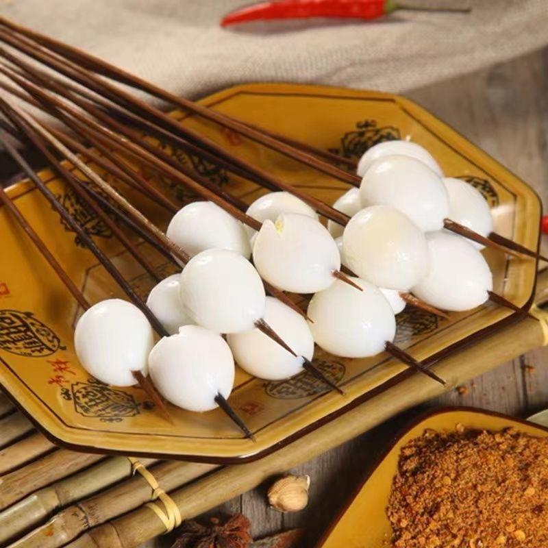 吉常多去壳清水鹌鹑蛋商用麻辣烫火锅烧烤串串食材