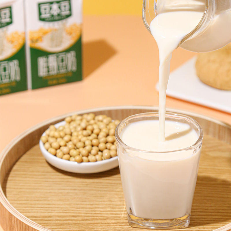 豆本豆唯甄豆奶整箱早餐无添加奶饮料植物蛋白饮品礼盒非转基