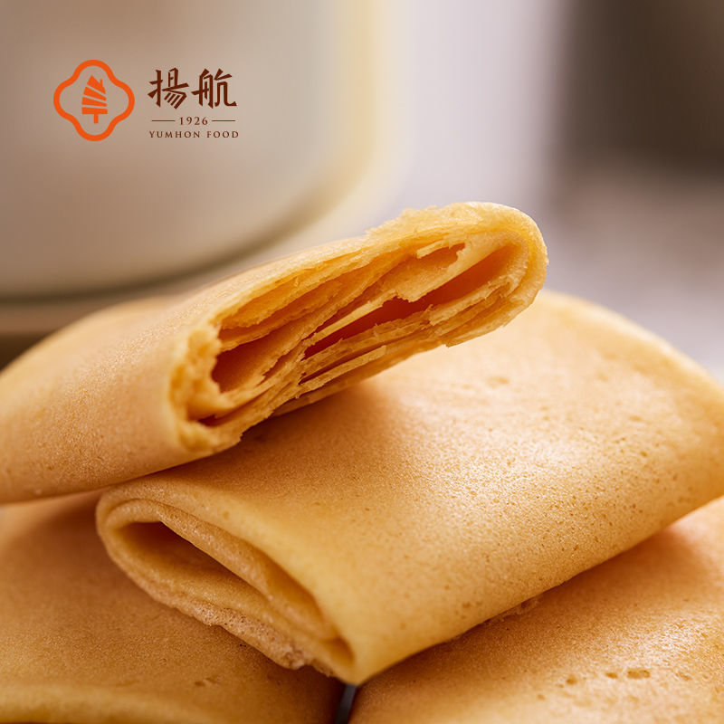 扬航鸡蛋卷零食原味手工蛋卷整箱散装饼干老式凤凰酥蛋卷