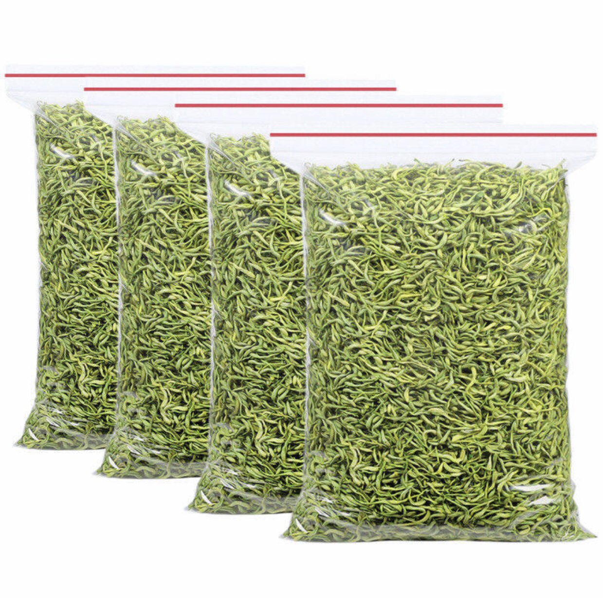 茉莉花与绿茶混合窨制过程