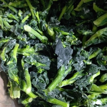 速冻菜苔，整箱出售，可视频看货