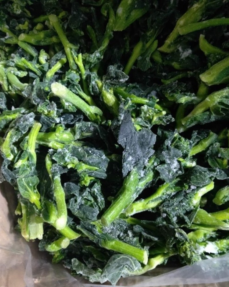 速冻菜苔，整箱出售，可视频看货