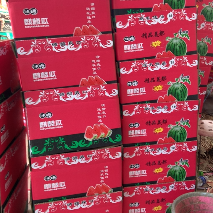 [美都西瓜批发]河南商丘夏邑县西瓜 0.70元/斤河南开封通许县 _ 一亩田