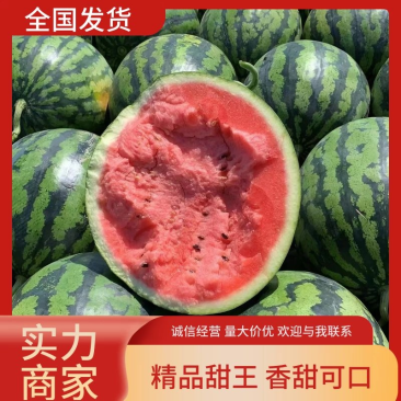 【实力商家】辽宁精品甜王西瓜代发全国品质保障薄皮