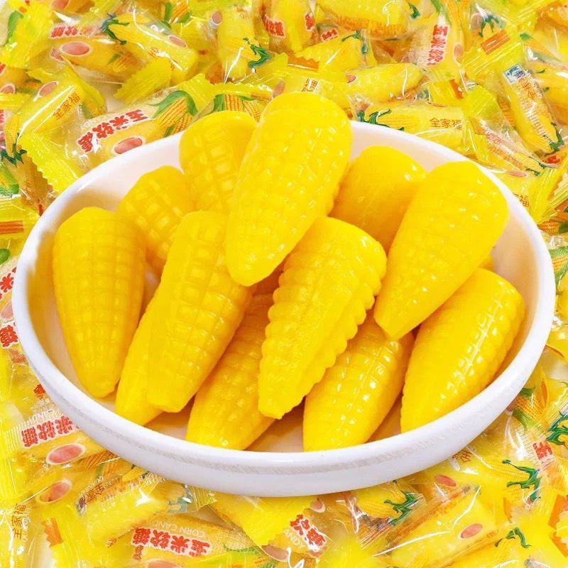 【5斤超实惠】玉米软糖桔子软糖水果糖零食批发喜喜糖年货
