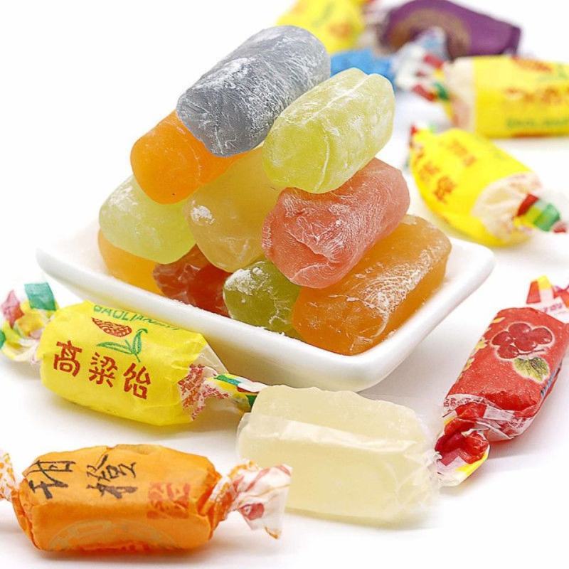 山东特产高粱饴软糖网红拉丝软糖怀旧多种口味糖果批发包邮