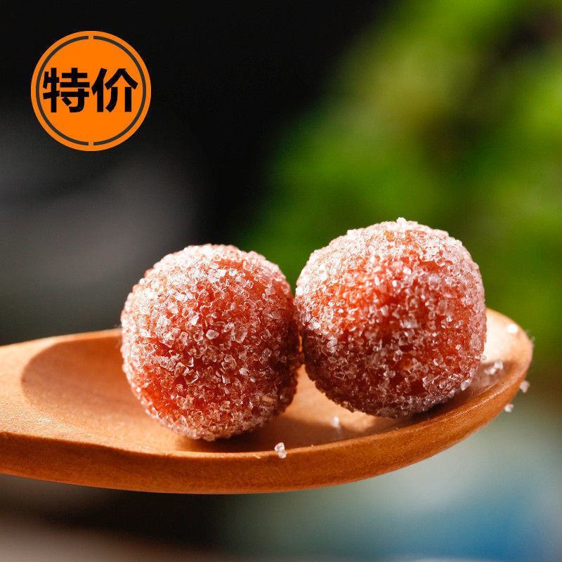 山楂雪丽球500g新鲜山楂制品雪丽球山楂条果丹皮蜜饯果脯
