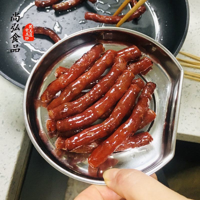 火锅烧烤肠广味广式细小腊肠150g四川中式串串香迷你网红