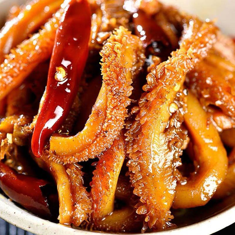 卤牛肚零食香辣牛肚毛肚百叶麻辣牛肚丝即食牛肉类熟食卤味下