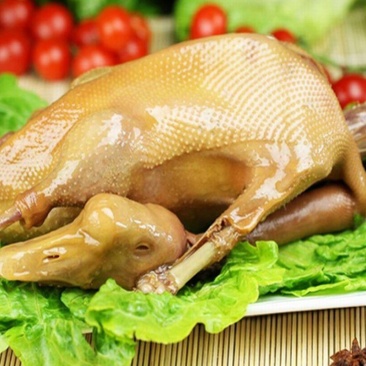 扬州特产盐水鹅零食小吃真空包装熟食懒人即食老鹅鹅肉即食食