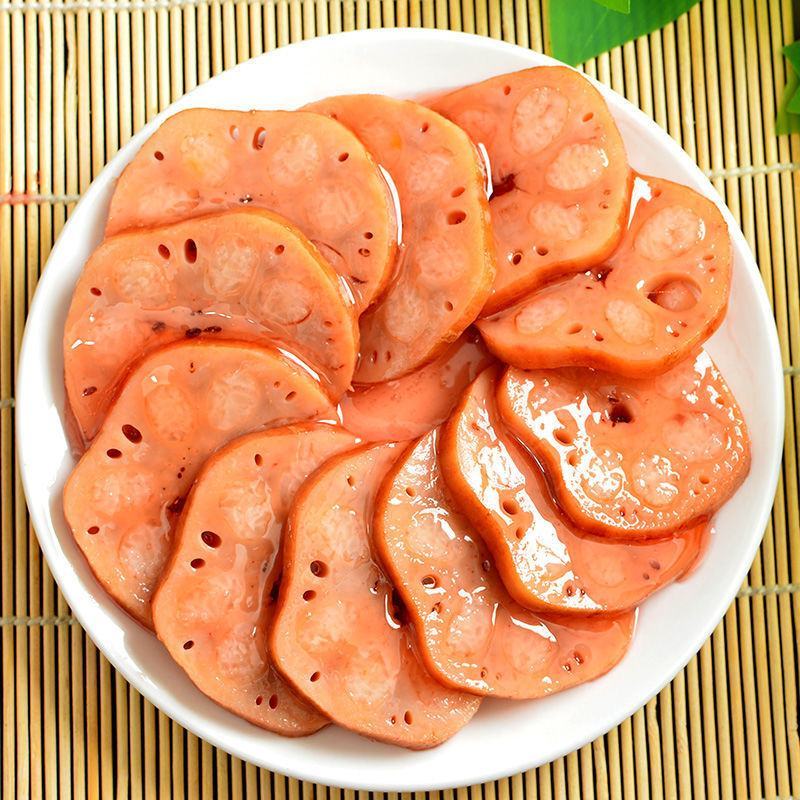 宝农糯米藕苏州特产美食蜜汁莲藕甜糖藕真空独立包装即食冷盘