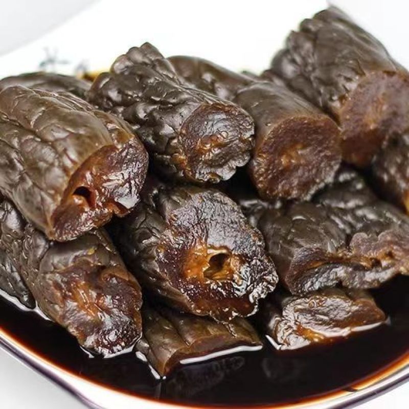 咸菜酱缸正宗农家手工腌制旱黄瓜香脆乳瓜脆瓜辣椒酱汁姜片下