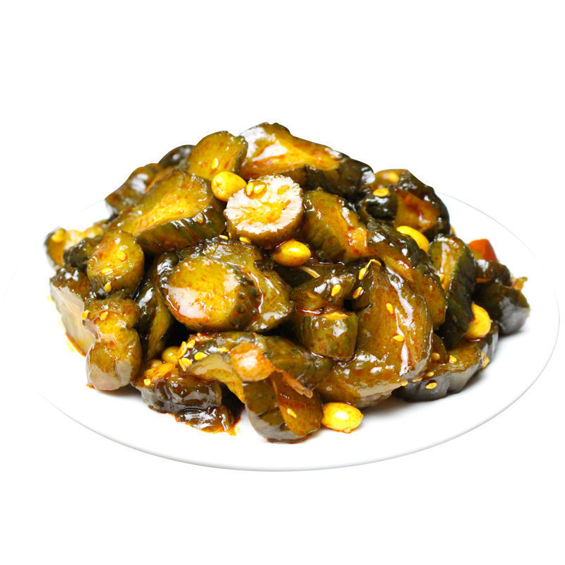 油泼黄瓜9斤腌黄瓜酱菜自制农家下饭菜开胃即食小菜咸菜东北