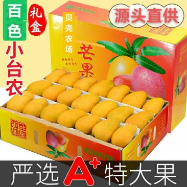 小台农芒果电商一件代发接市场代收代办团购直播等