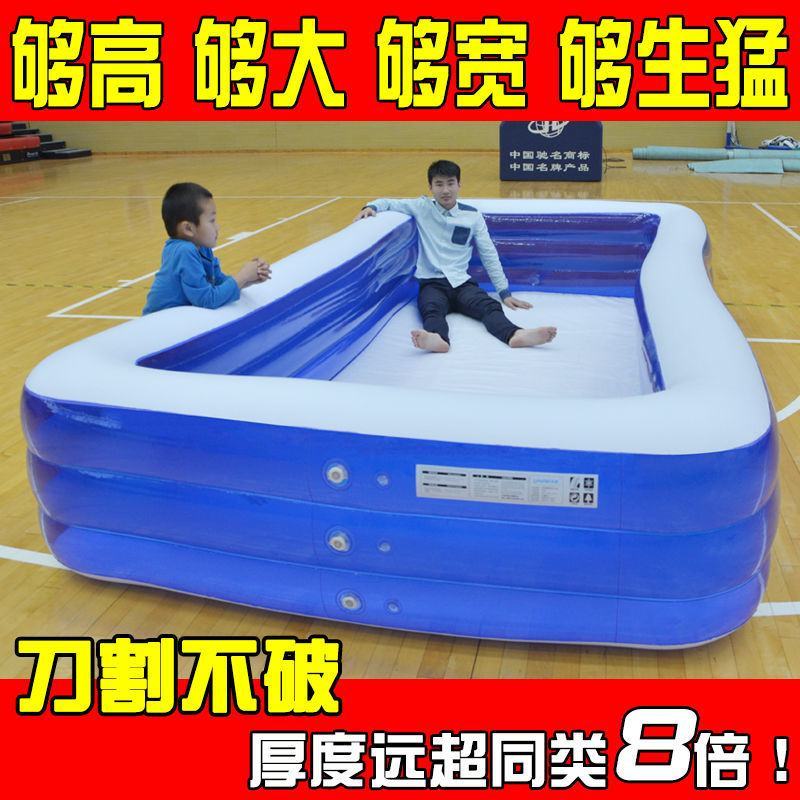 超大号婴幼儿童游泳池家庭充气家用洗澡池成人戏水池加高加厚