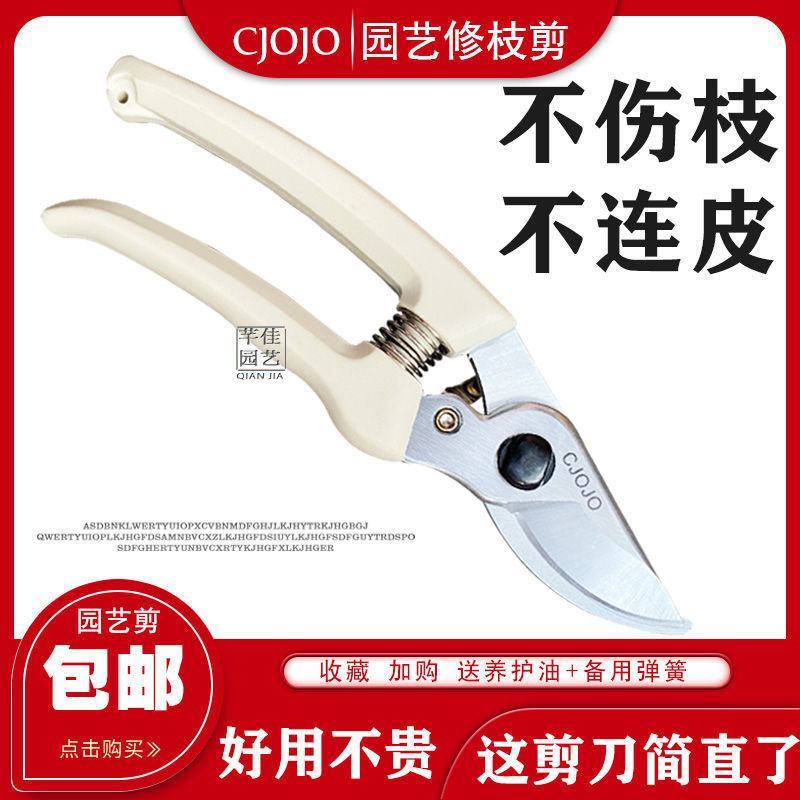 台湾佐川吉修枝剪果树剪刀进口园林剪花枝剪粗枝剪家用手剪刀