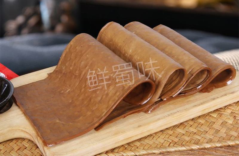 四川达州特产五香豆干卤味豆腐干薄豆皮火锅串串烧烤食材凉拌