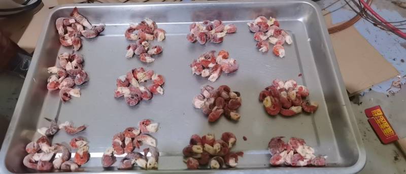 湖北特产单冻小龙虾虾尾无冰衣优质原料规格齐全