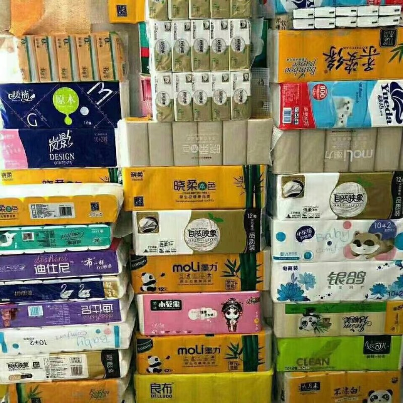 卫生纸抽纸卷纸纸巾地摊8元10元模式