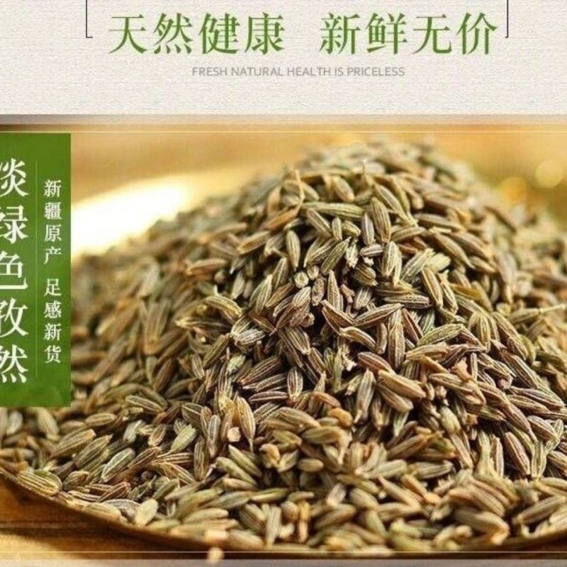 孜然粉烧烤专用新货新疆孜然粒半碎半颗粒纯孜然粉500克