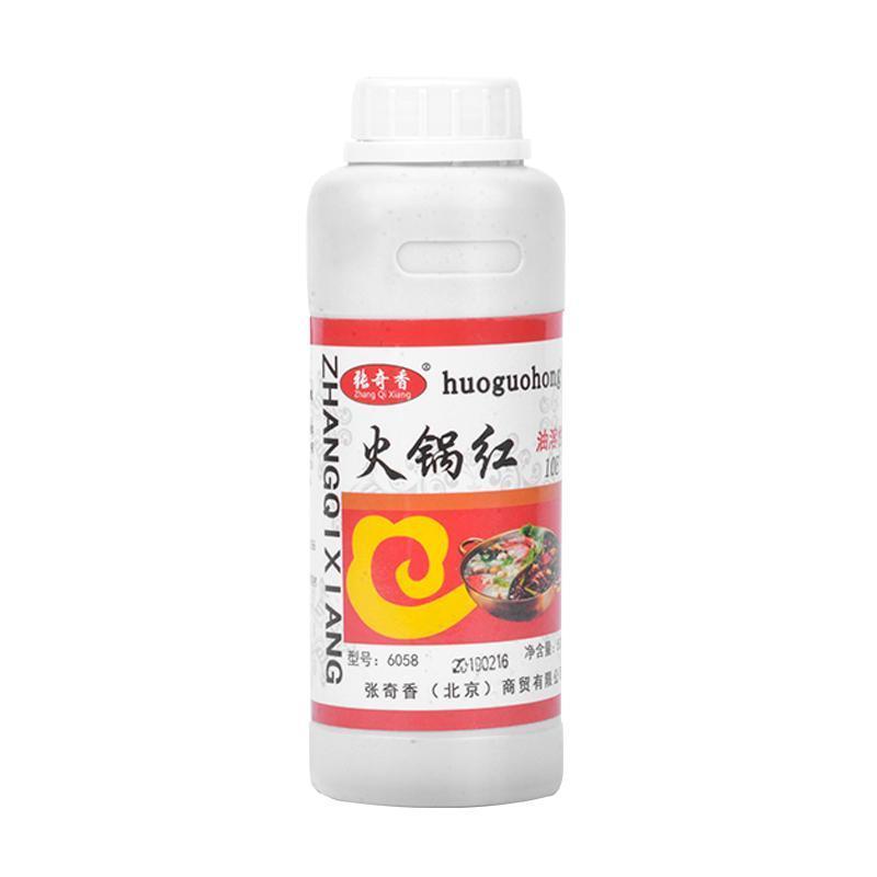 张奇香火锅红油500g红汤火锅拌菜火锅底料麻辣