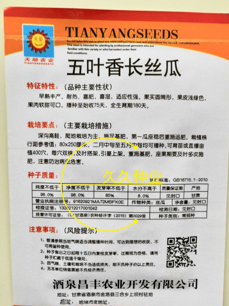 五叶香丝瓜种子高产早熟四季农家肉长丝瓜种籽阳台盆栽播蔬菜