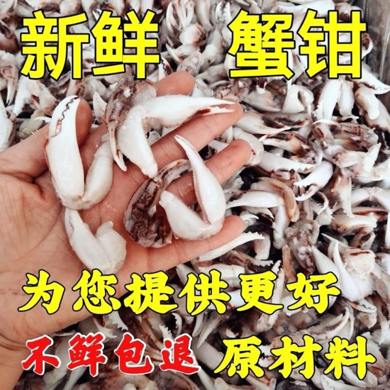 蟹钳新鲜冷冻醉蟹钳麻辣蟹钳蟹钳脚花蟹钳小吃酒店食材批发