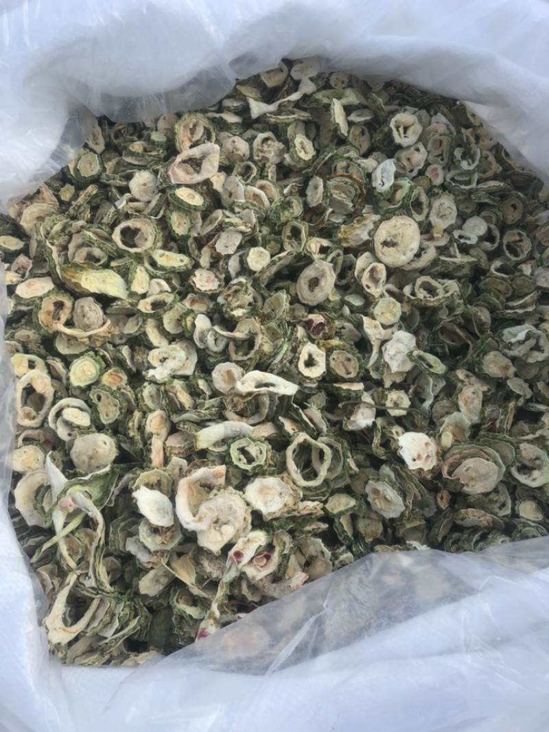 晒干苦瓜片，精选晒干苦瓜片，年产量100吨以上，以质论价
