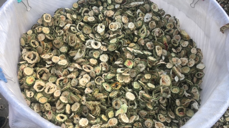 晒干苦瓜片，精选晒干苦瓜片，年产量100吨以上，以质论价