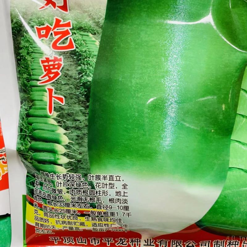 青萝卜种子抗病高产脆甜萝卜种子大田萝卜青萝卜种子