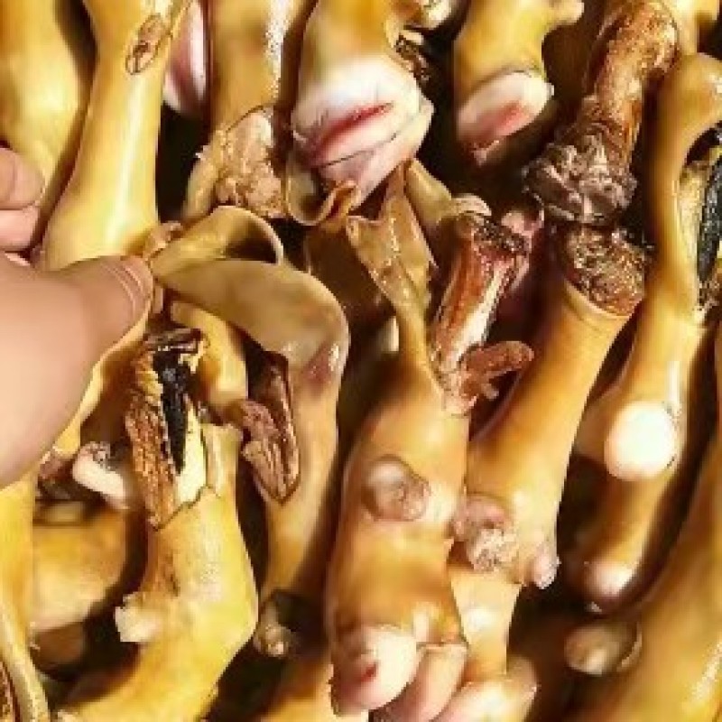 清真火烧山羊蹄大量有货都是自己家加工的质量保证