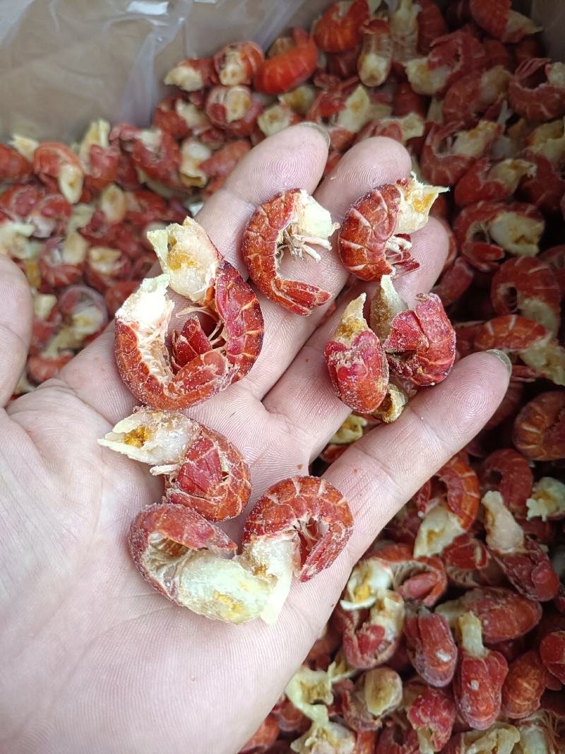 龙虾尾，无冰衣龙虾尾，干冰龙虾尾，龙虾尾原料。厂家直销