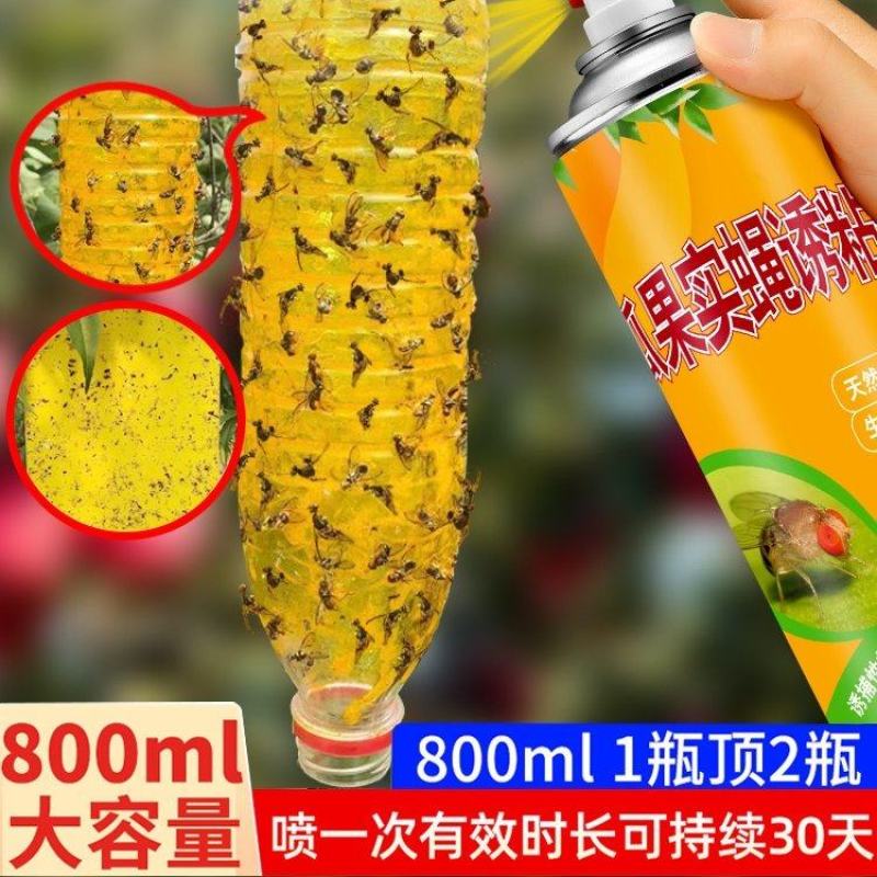 瓜果实蝇诱粘剂果蝇诱捕剂菜园果园果树诱虫剂