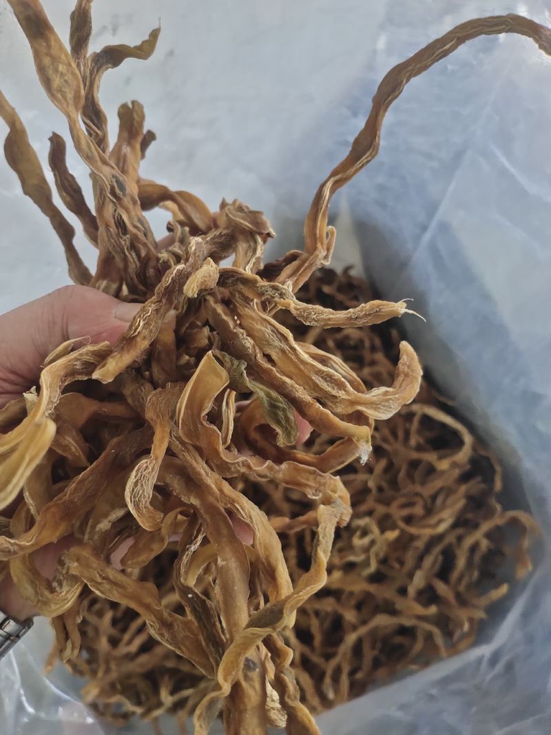 干四季豆脱水豆角，自然晒干，成色好有卖相。
