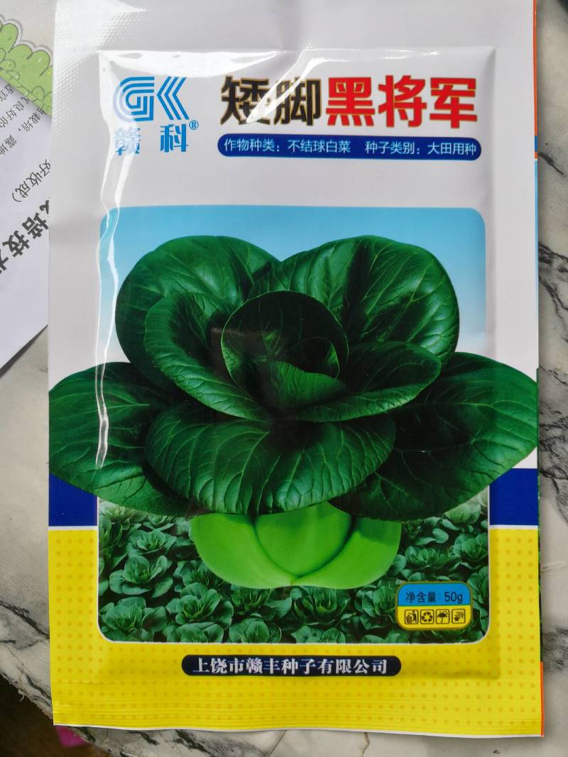 矮脚黑将军，青梗菜品种，具有冬性强品质好束腰明显等特点。