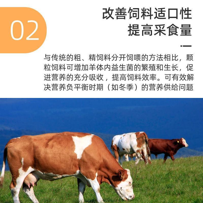 牛羊育肥精补饲料80斤牛犊增肥开口料山羊妊娠哺乳全价料厂