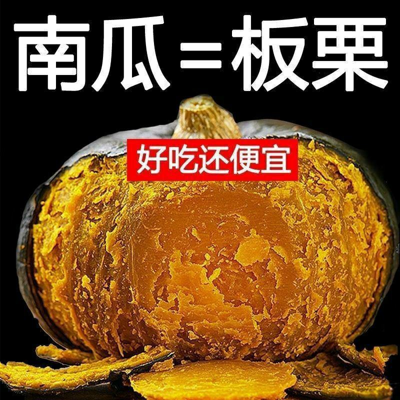 内蒙古乌兰察布板栗南瓜贝贝南瓜海量货源基地直供粉面甜存储