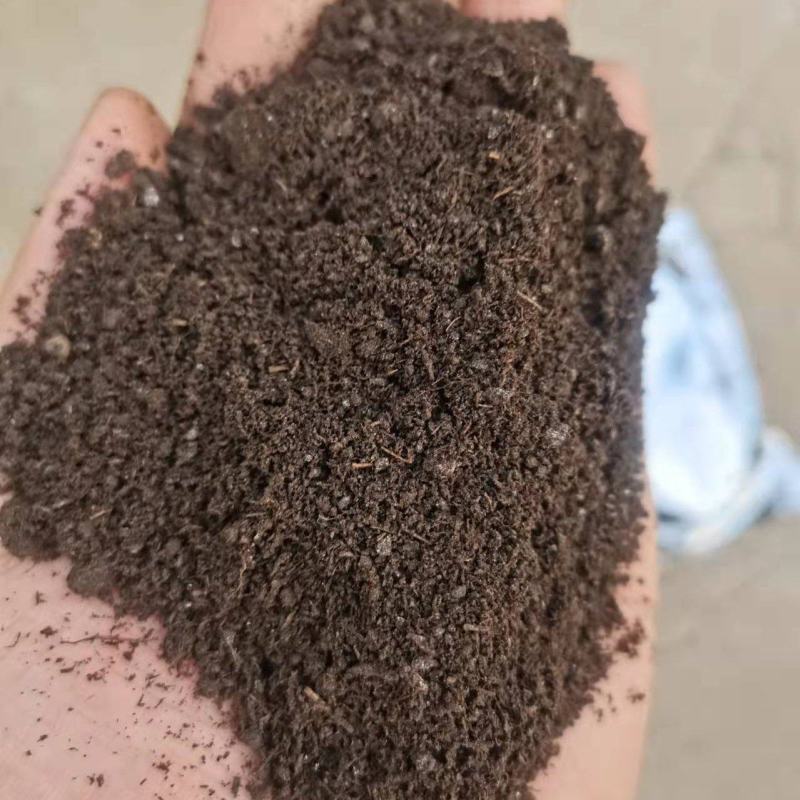 微生物发酵鸡粪菌肥，添加复合功能活性功能菌5亿/克