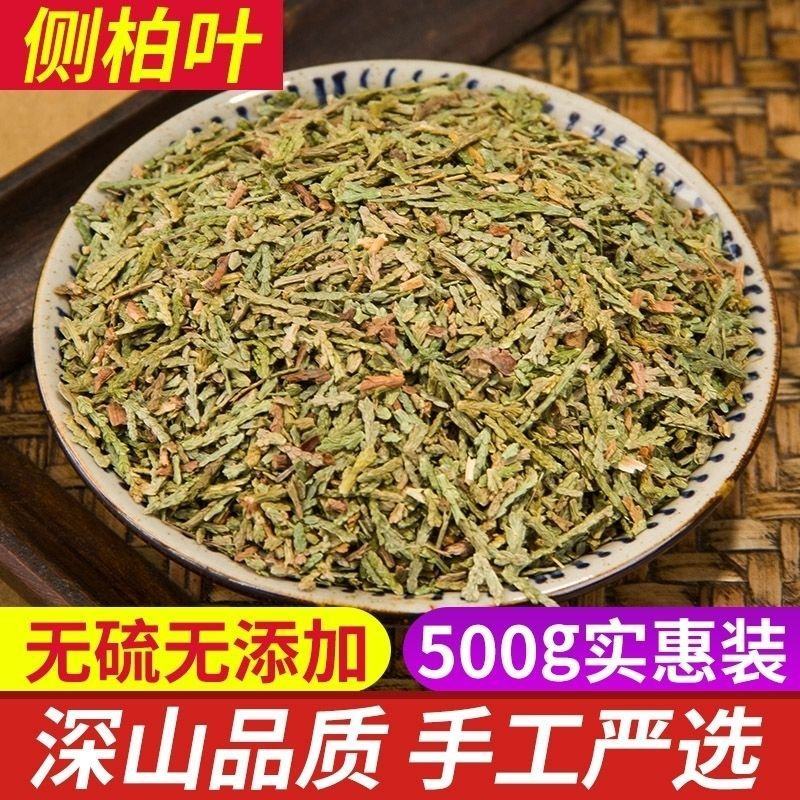 野生侧柏叶天然生发扁柏叶增发水新鲜晒干伯叶泡酒洗发防脱发