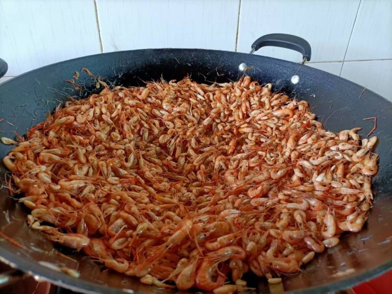 河虾/本地炒虾/花生油炒虾/非油炸河虾