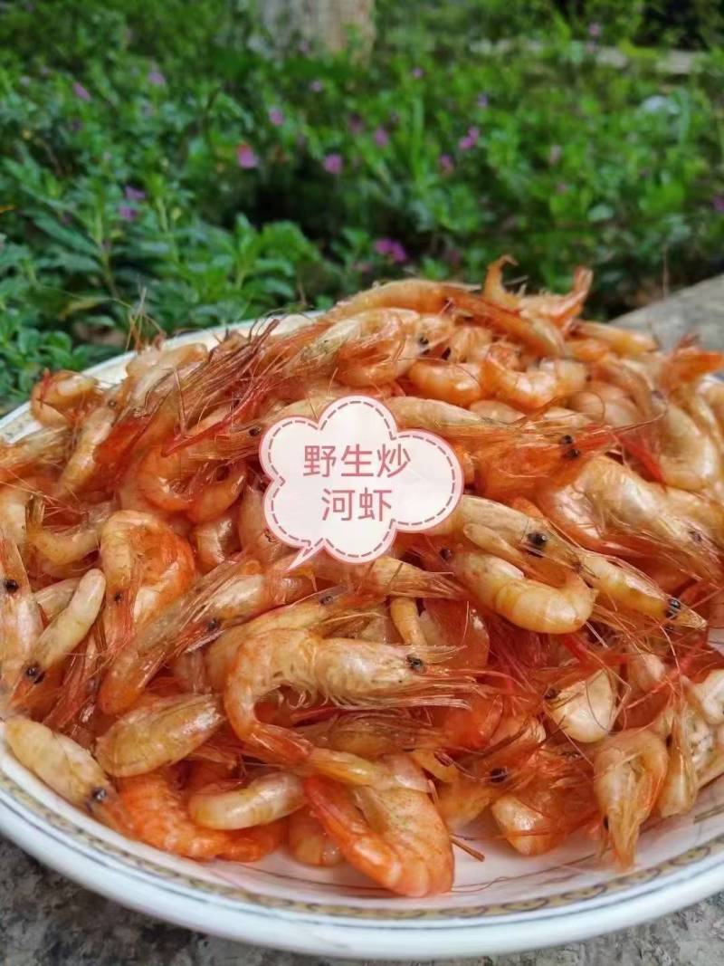 河虾/本地炒虾/花生油炒虾/非油炸河虾
