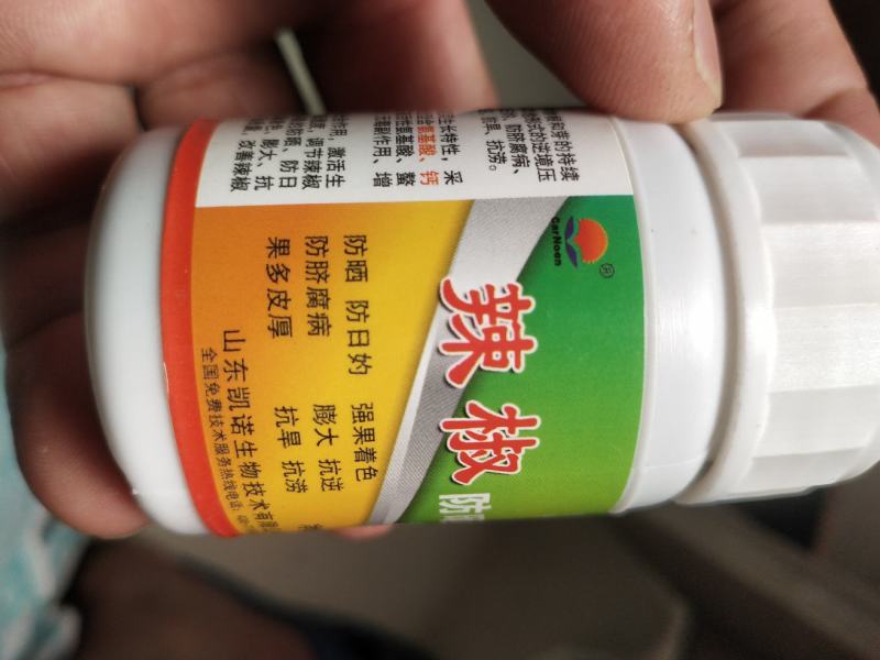 辣椒方，晒剂，植物生长调节剂